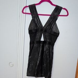 ⚡3/40$⚡ Black Strappy Lingerie Dress